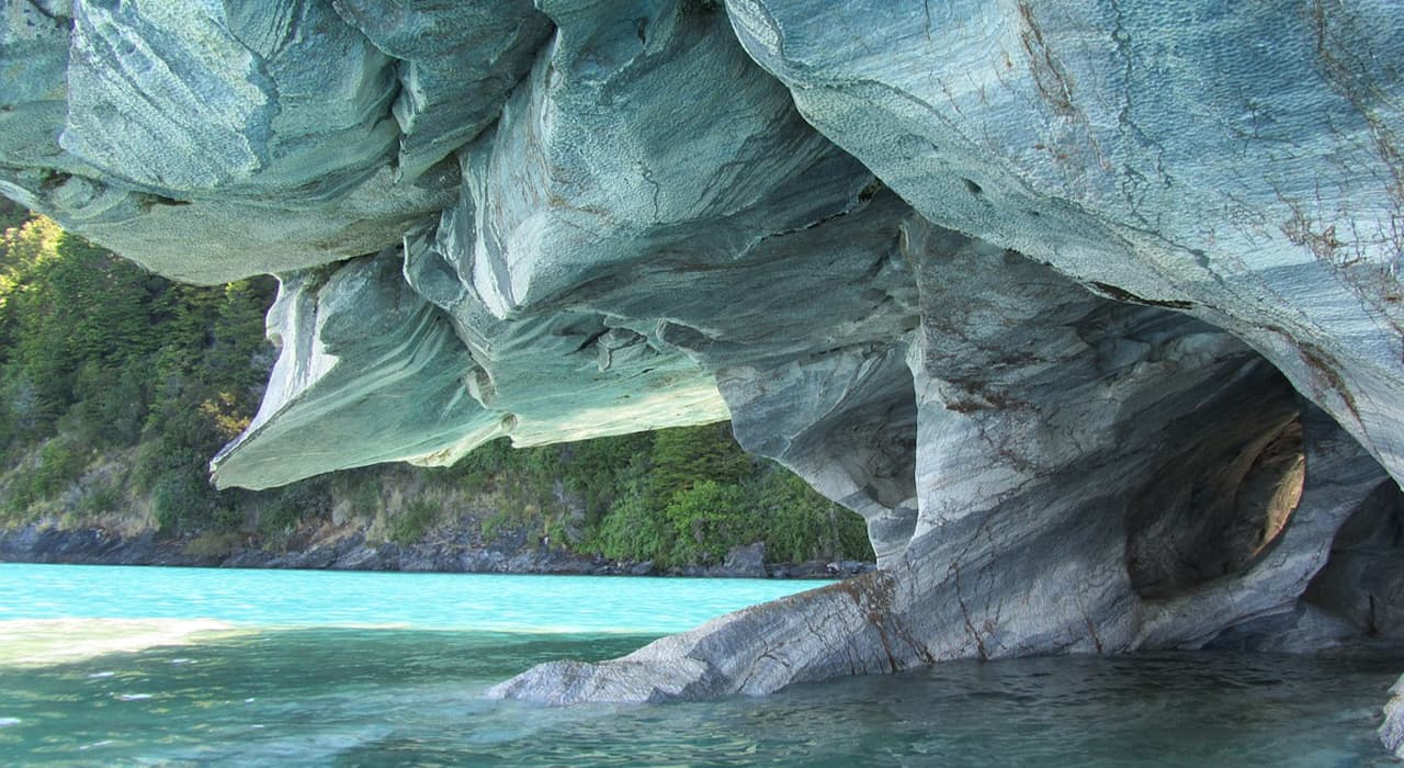 Marble Caves in Chile